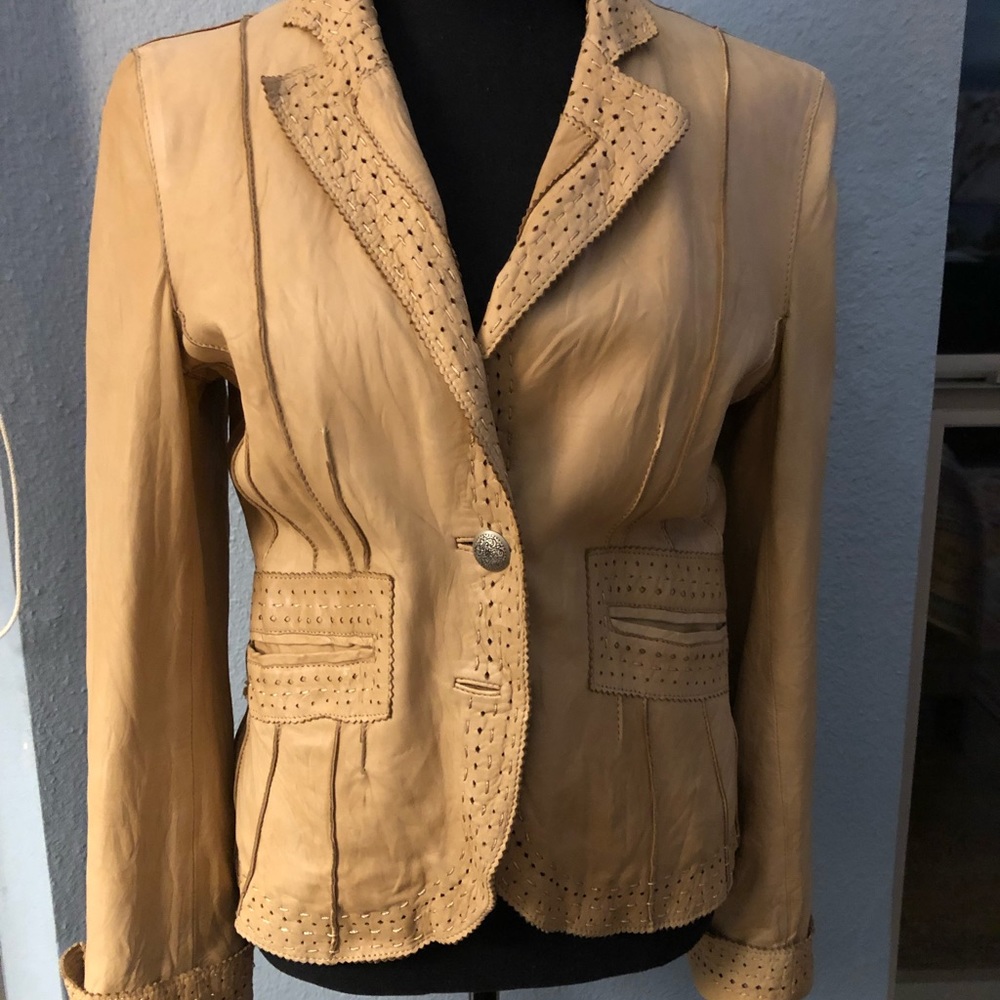 Soft lamb skin  jacket